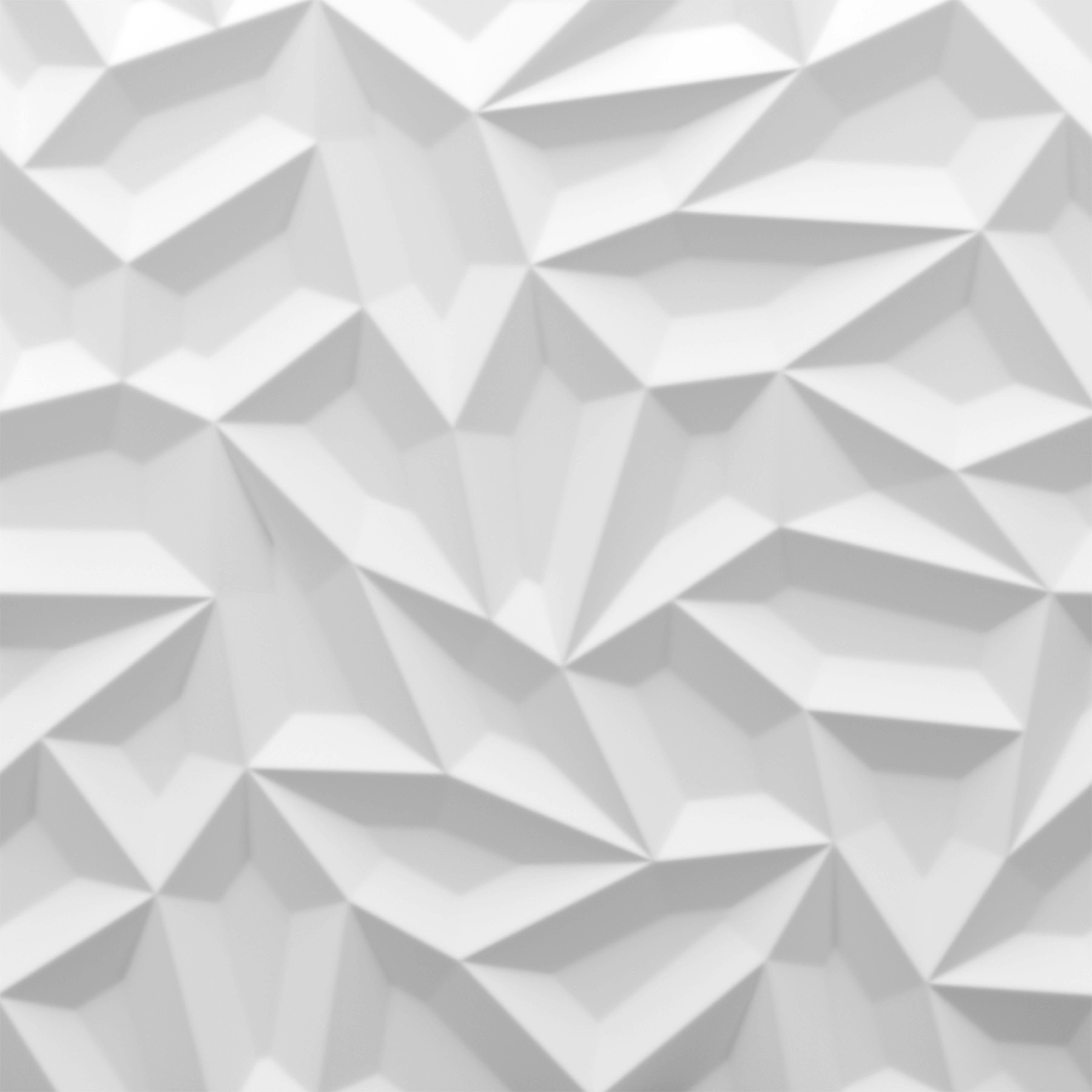 Плитка гіпсова 3D-панель BeautyWalls ICE 600×600 мм